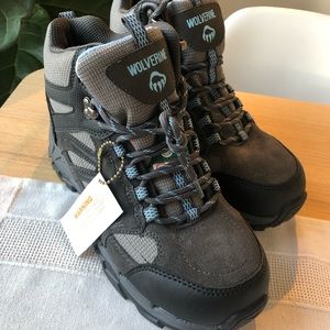 Wolverine steel toed boots (Size 9)